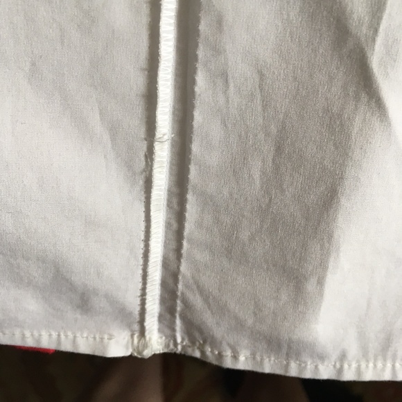 ROCHAS White Cotton Boxy Shirt 46 M - Picture 12 of 12